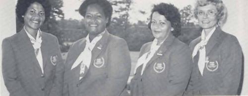 Anna Dunn, Tuli Naisara, Myrtle Pickering, Heather Hughan
